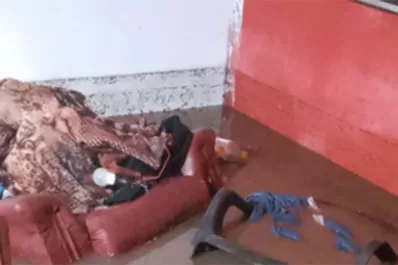 Las lluvias desbordaron el canal y provocaron inundaciones en Finca Mayo