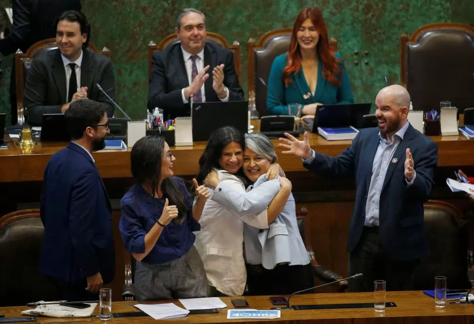 CELEBRACIÓN. La iniciativa estuvo seis años en trámite legislativo, hasta que este año se reabrió el debate.  