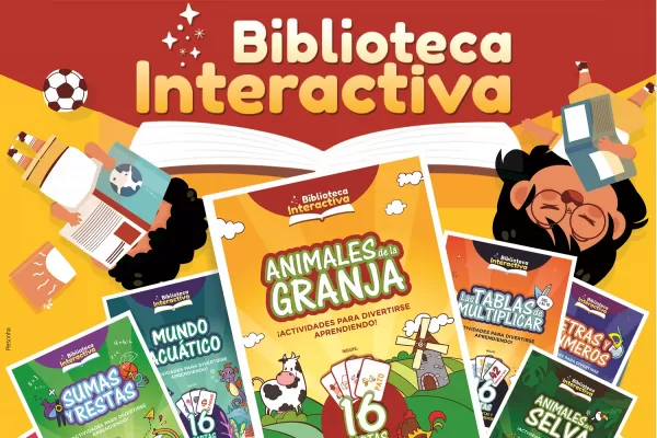 La Biblioteca Interactiva de LA GACETA, la mejor opción para que los chicos aprendan jugando