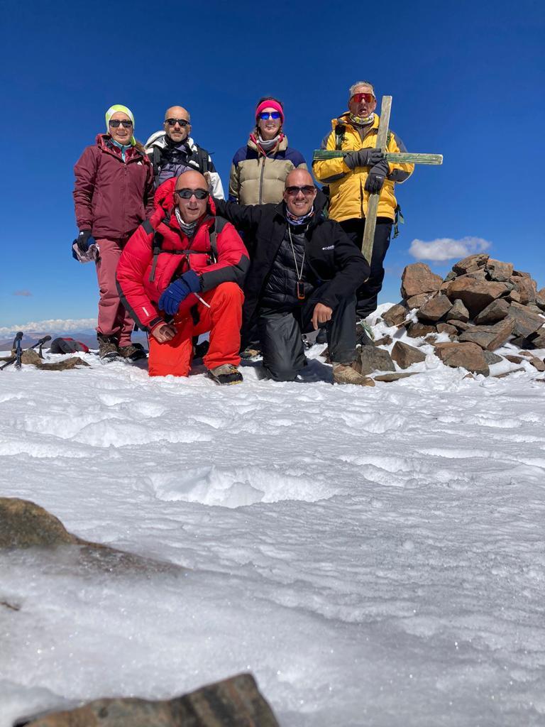 Tucumanos llegaron a lo más alto del Nevado de Acay, una de las montañas sagradas de Salta
