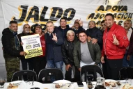 Titulares y choferes de autos rurales expresaron su apoyo a la fórmula Jaldo-Manzur