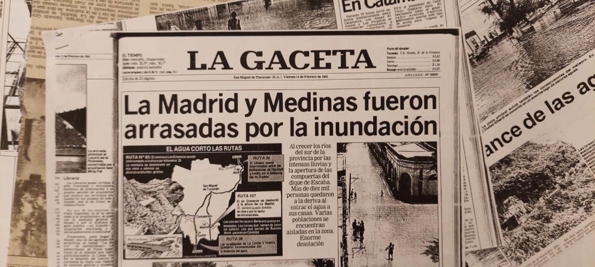 UN PUNTO SIN RETORNO. Desde el 92 a la fecha la furia del agua azotó en más de ocho ocasiones a los pueblos del sudeste.