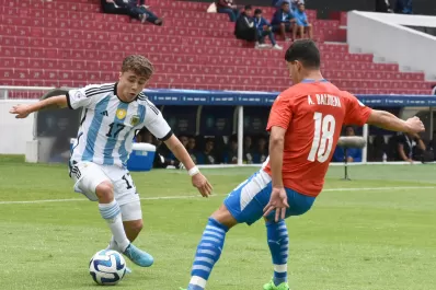 El Sub 17 de Argentina empató con Paraguay y quedó cerca del Mundial