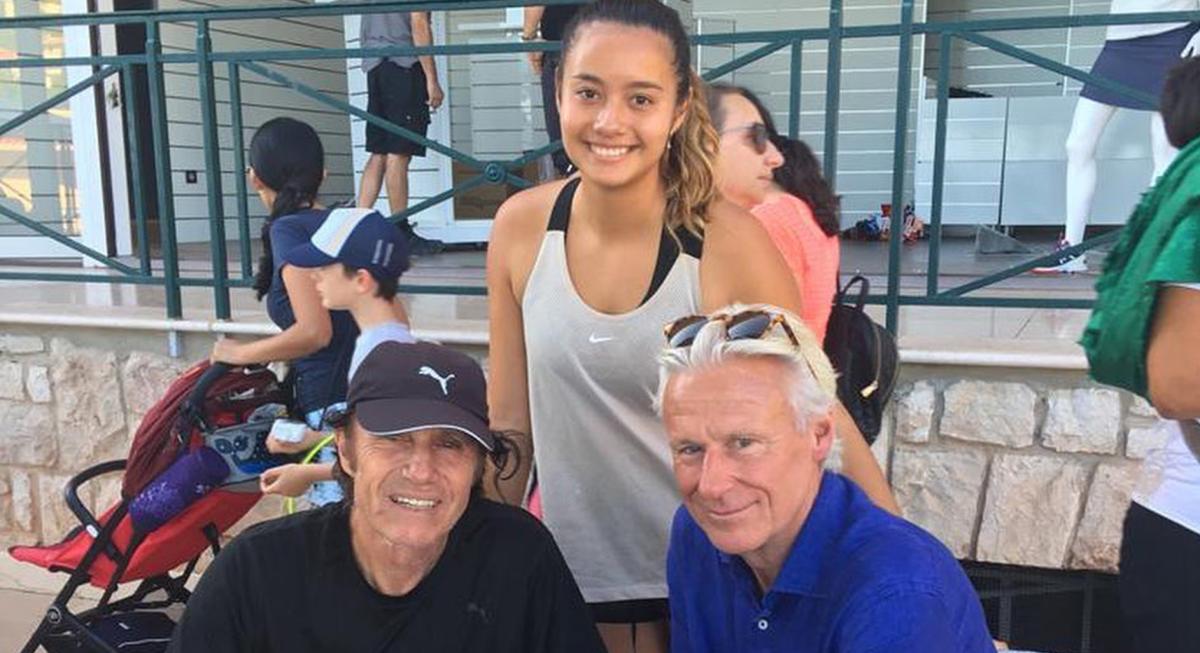 Andanin Vilas, la hija de Guillermo Vilas que quiere ser tenista