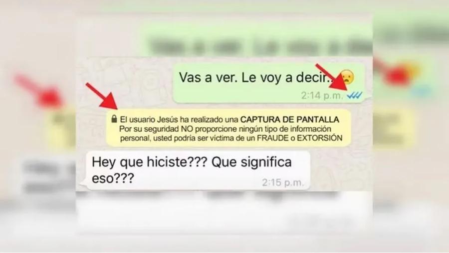 De esta manera notificaría WhatsApp a sus usuarios cuando alguien haya realizado una captura de pantalla.