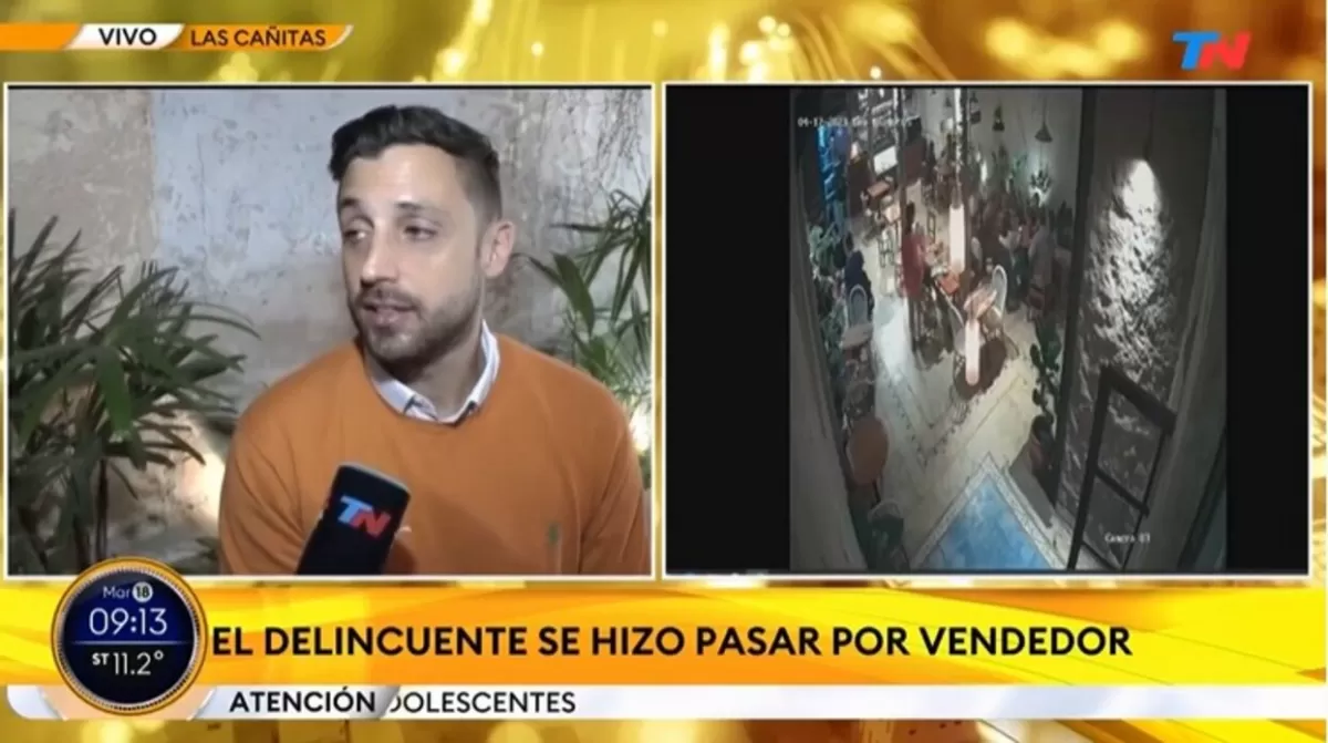 El encargado de un bar redujo al joven que le había robado a una clienta y le ofreció trabajo