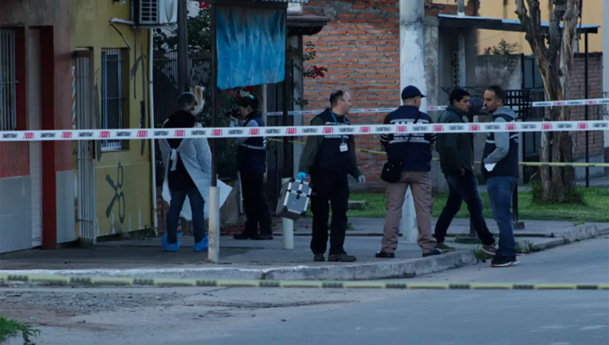 INVESTIGACIÓN. El Ministerio Público Fiscal  recogió información que le permita esclarecer el crimen en el barrio San Francisco.