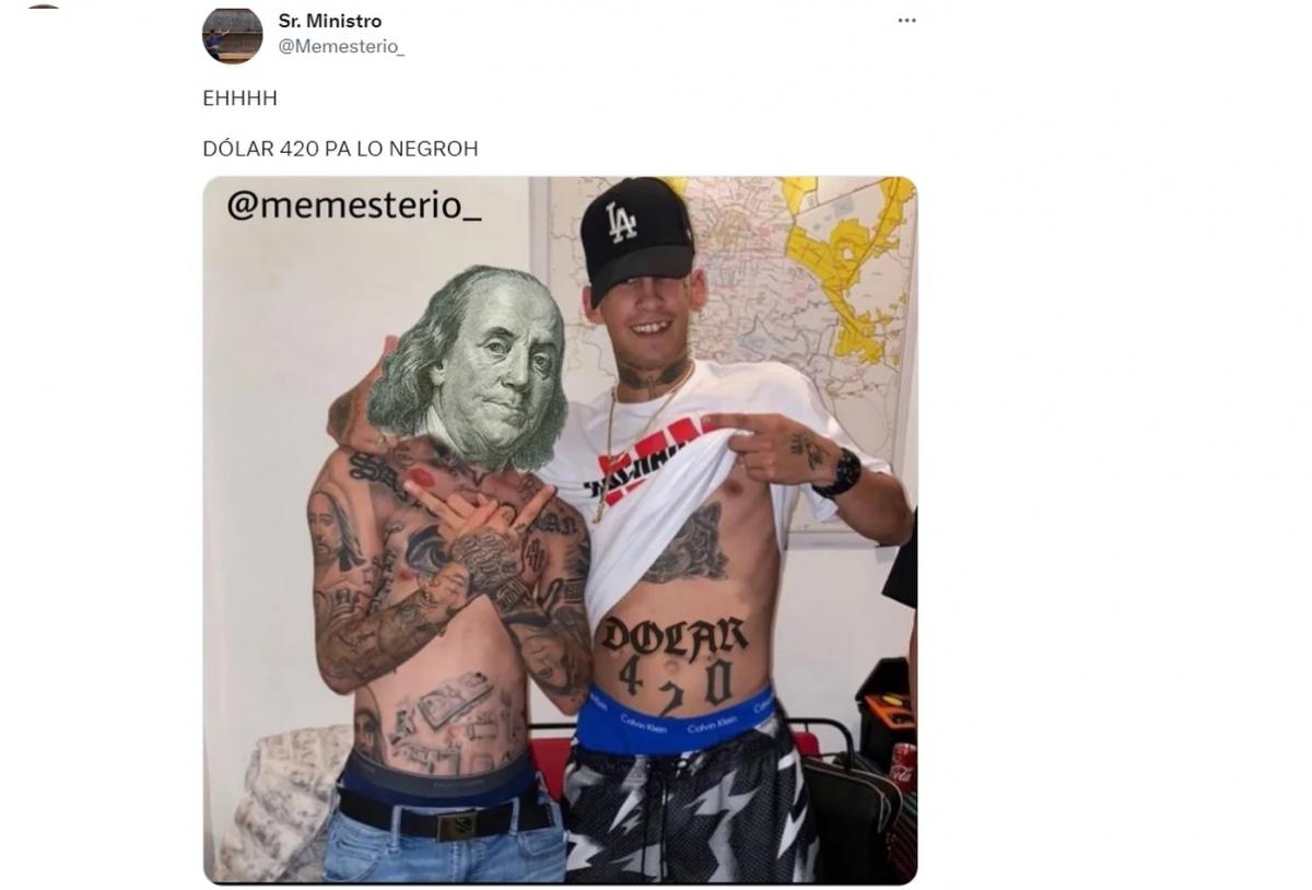 Dólar L-Gante: se dispararon los memes cuando la divisa extranjera pasó la barrera de los $ 420