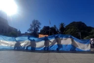 Protesta en la Salud: autoconvocados marcharon por el centro para exigir una mejora salarial