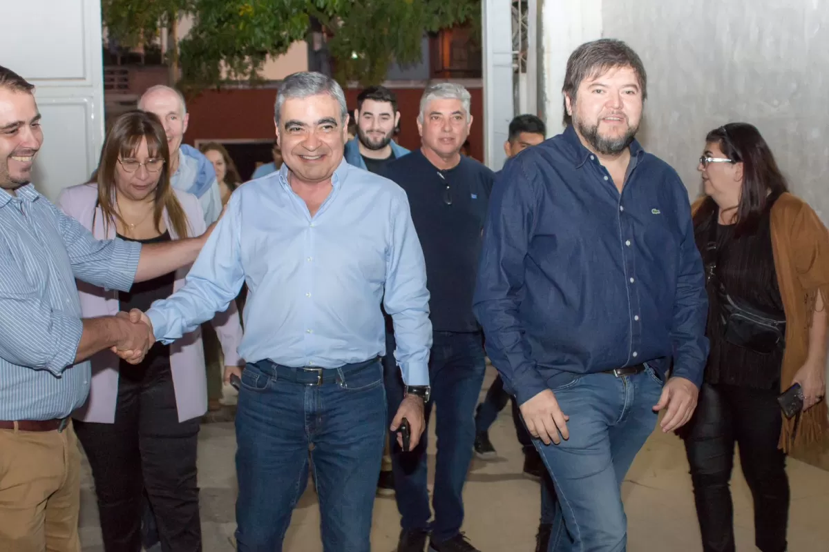 Germán Alfaro y Carlos Ale, en la Feria Gourmet