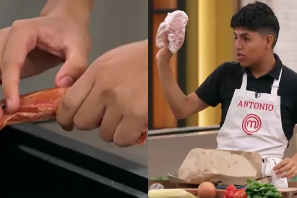 Masterchef: el desesperante momento que vivió Antonio en medio de la preparación de un plato especial