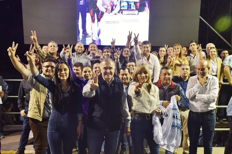 Jaldo acompañó a Raquel Graneros en el lanzamiento de su candidatura a intendenta
