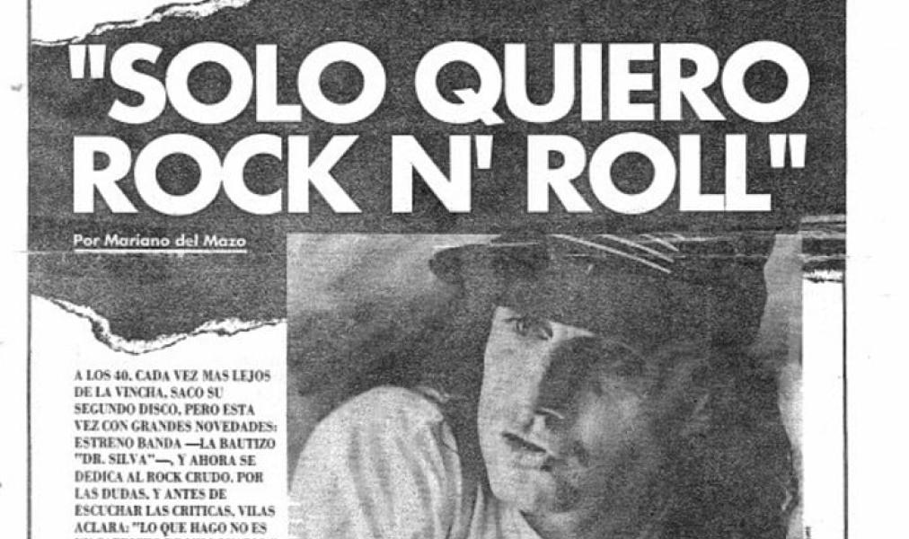 Guillermo Vilas músico: la época de rock del tenista