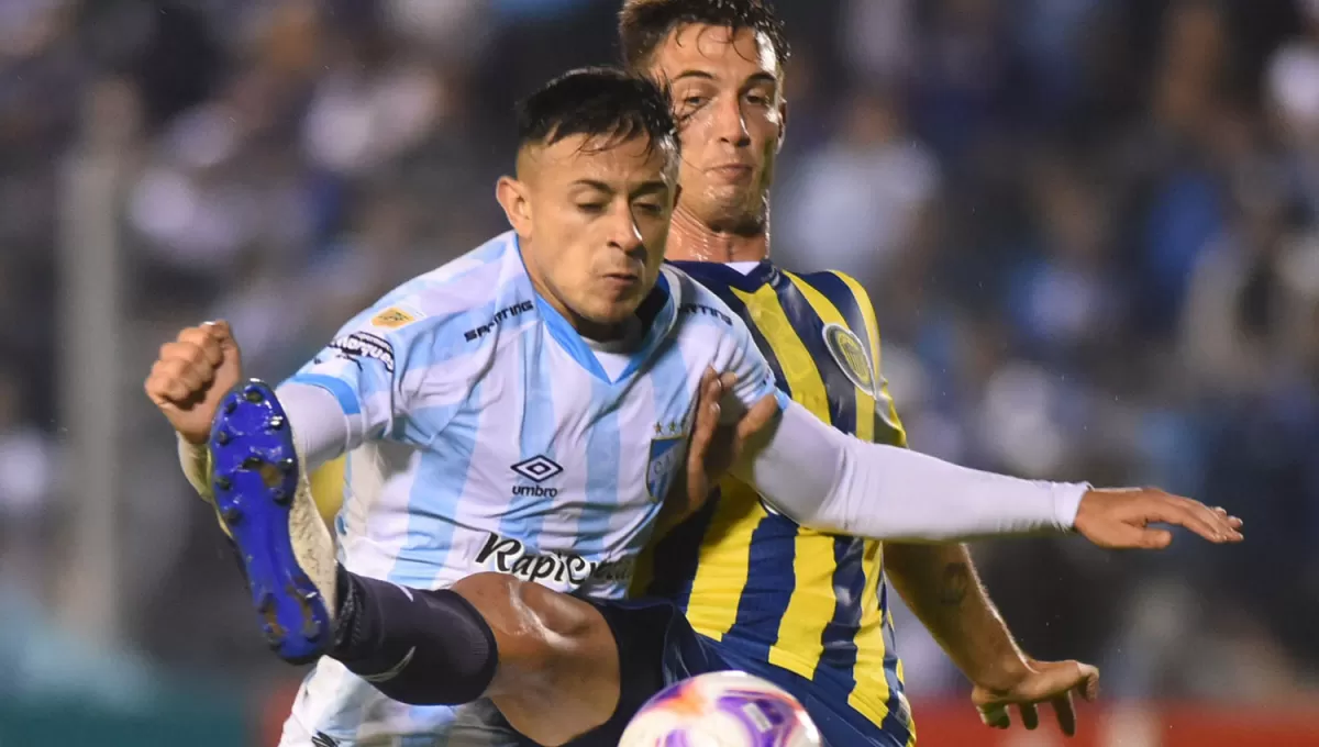 DESEQUILIBRIO. Ramiro Ruiz Rodríguez volverá a ser la apuesta de Lucas Pusineri en la delantera de Atlético Tucumán.