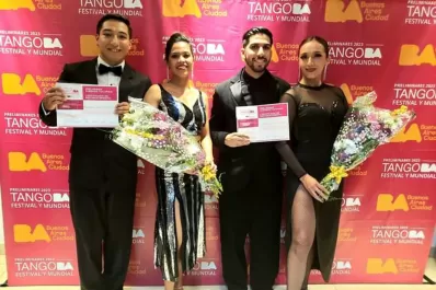 Rumbo al Mundial: parejas de Salta y de La Rioja representarán al tango del NOA