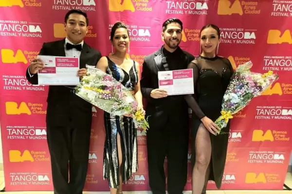 Rumbo al Mundial: parejas de Salta y de La Rioja representarán al tango del NOA