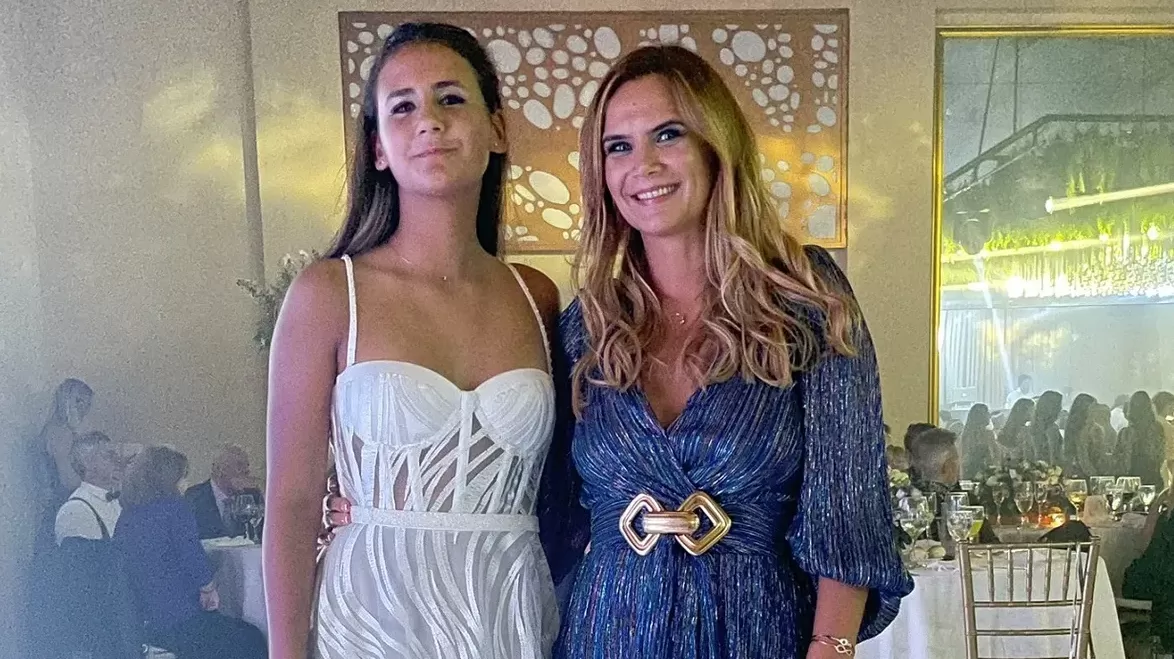 Uma, la hija de Amalia Granata y el Ogro Fabbiani celebró sus 15