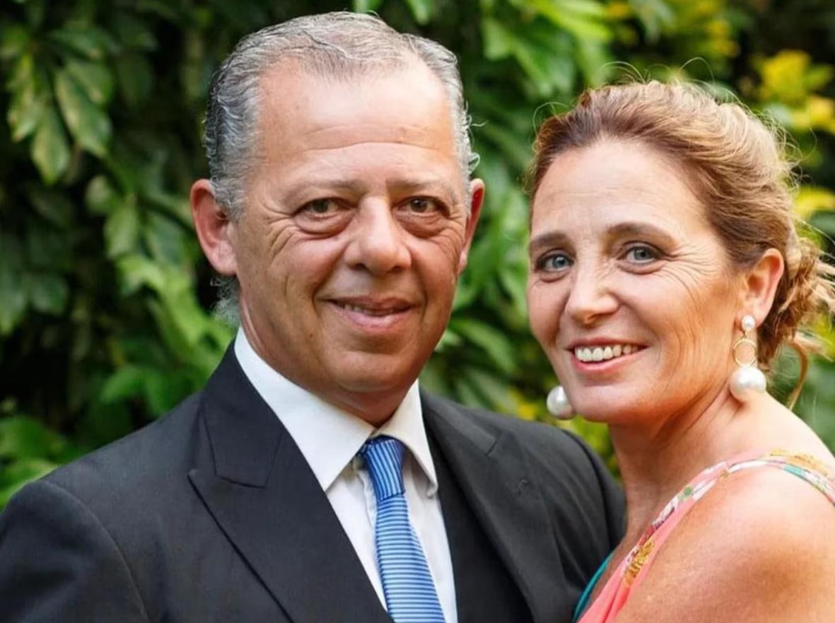 Rafael y Mariana, el papá y la mamá de Santi Maratea