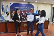 Gabriel Yedlin distinguió a trabajadores y personalidades del mundo de la danza