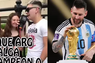 “¿Argentina campeón o que baje la inflación?”: la encuesta filmada que es viral