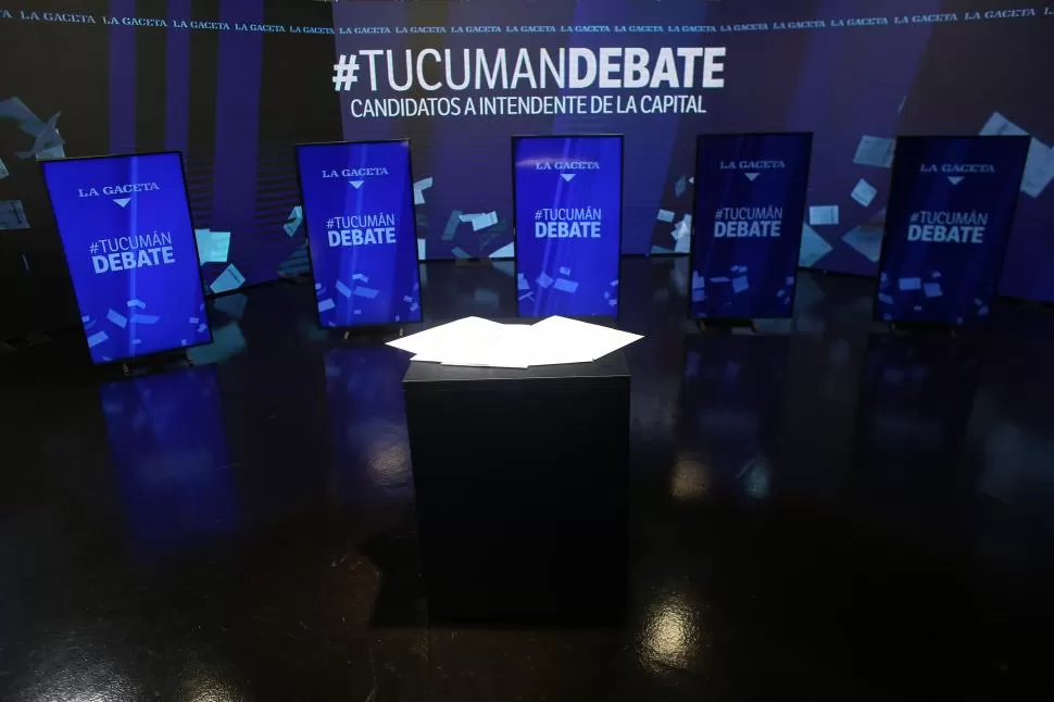 EXPECTATIVAS. En el estudio y en la Redacción de LA GACETA se llevará a cabo el encuentro de los candidatos y también estarán sus equipos. 