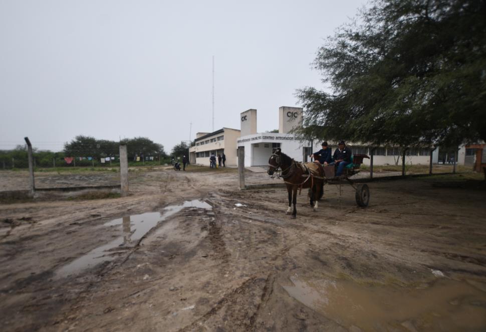 EL REFUGIO. En el edificio del CIC se da cobijo a 25 personas.  