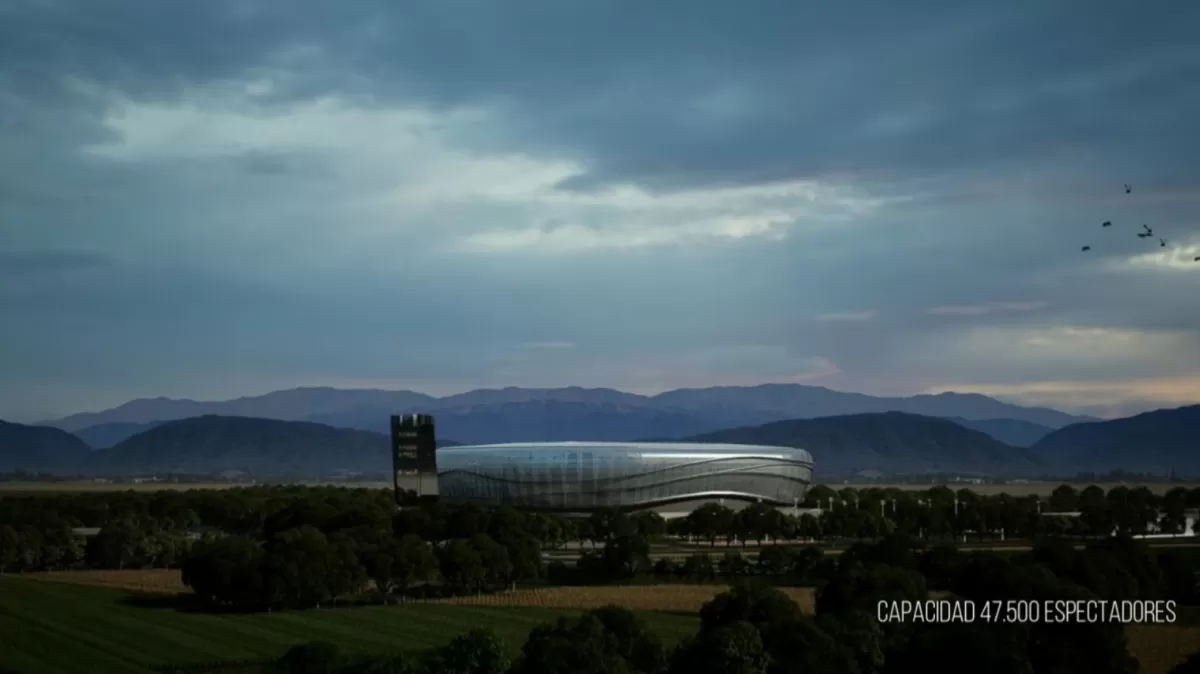 El estadio que se anunció y sobre el que nunca se trabajó