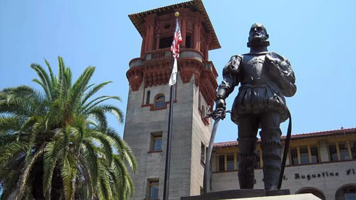 San Agustín fue el primer asentamiento español y europeo en territorio de Estados Unidos