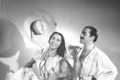 Angelita Vélez actúa ante el público tucumano