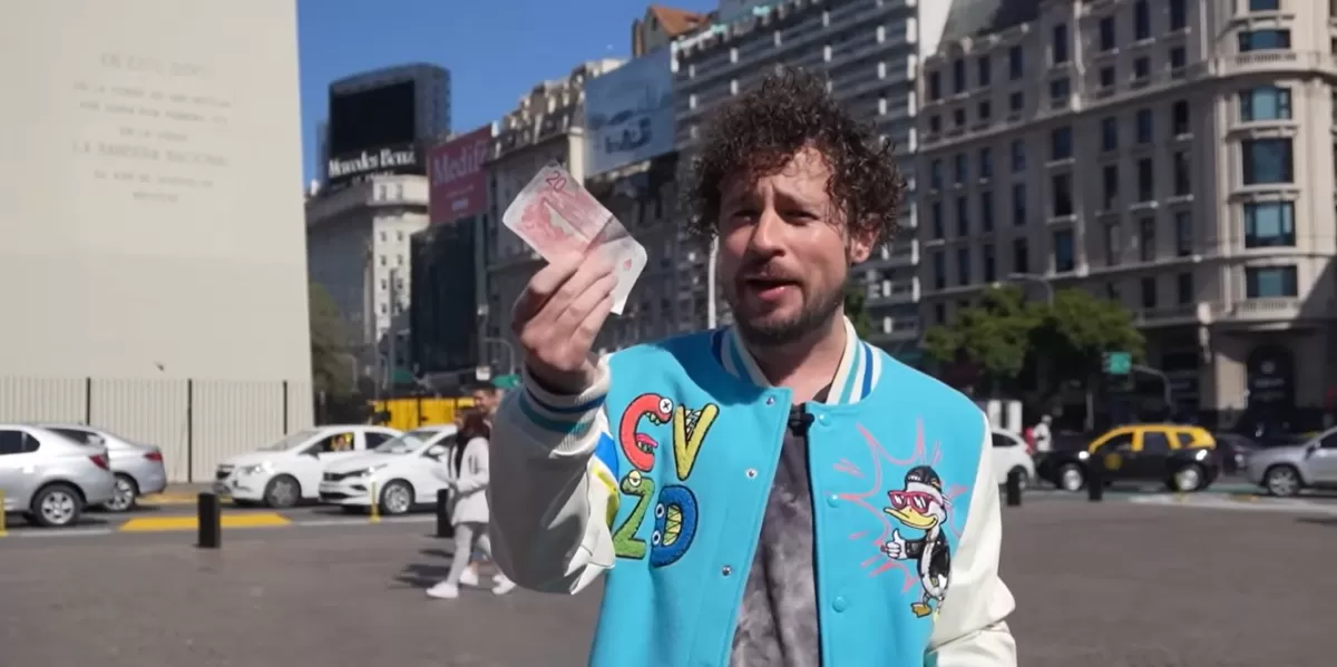 LUISITO COMUNICA. El influencer le dedicó un video a la economía argentina.