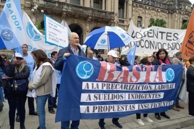 Sadop informó que el paro en los colegios privados tiene una adhesión del 70%