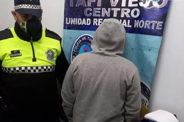 Tafí Viejo: intentó robar un celular y terminó tras las rejas