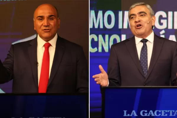 Debate en LA GACETA: Manzur y Alfaro, una pelea que pasó de la gestualidad a las chicanas