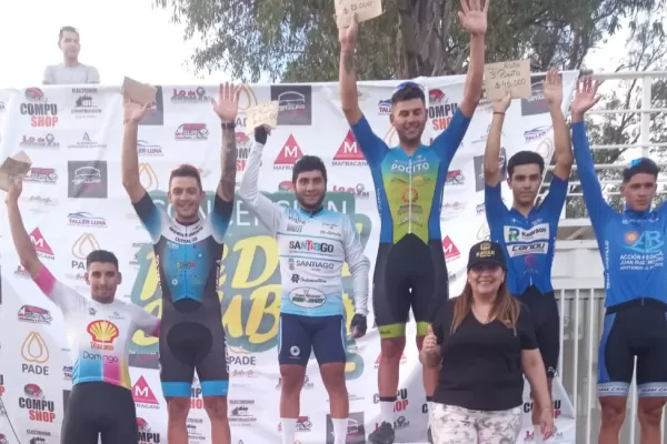 El sanjuanino Leandro Velárdez brilló en el “Gran Premio Ciudad Jardín”