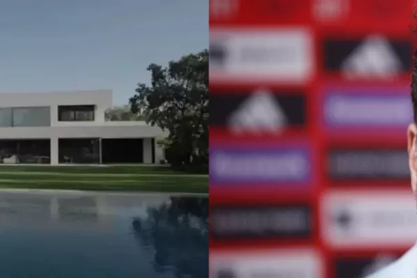 Una impresionante pileta y una cancha de fútbol: la increíble mansión del “Cholo” Simeone
