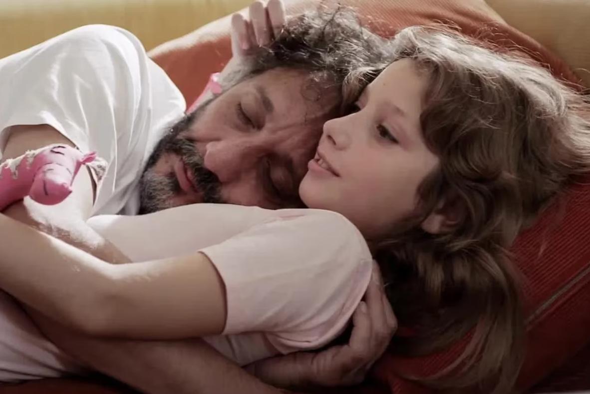 Fito Páez junto a su hija Margarita