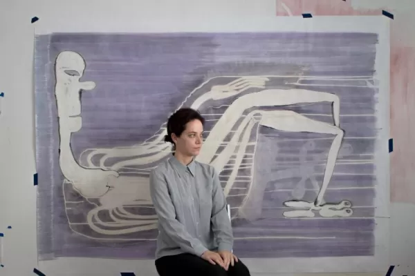 Carla Grunauer: Los cuerpos se definen entre la figuración y la abstracción