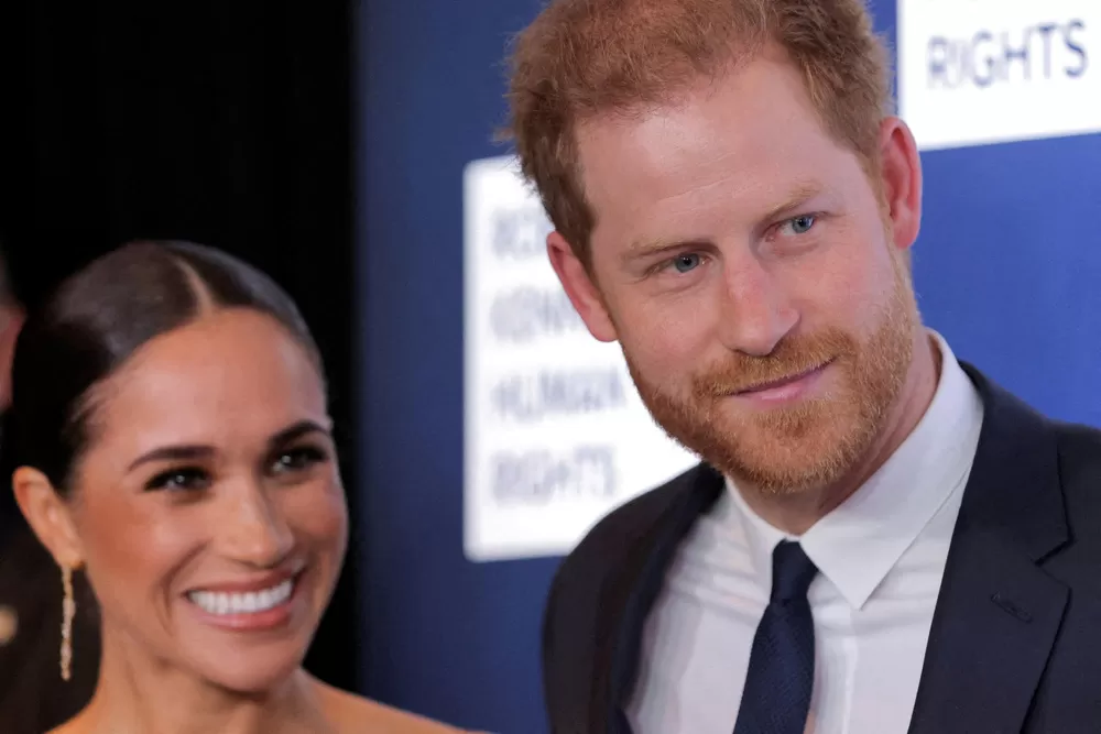 Meghan y Harry. ARCHIVO