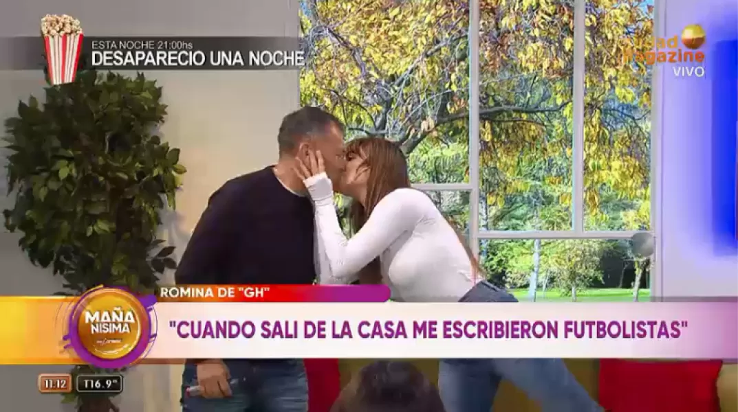 La desconcertante respuesta de Romina Uhrig ante el pedido de matrimonio en vivo de Walter Festa