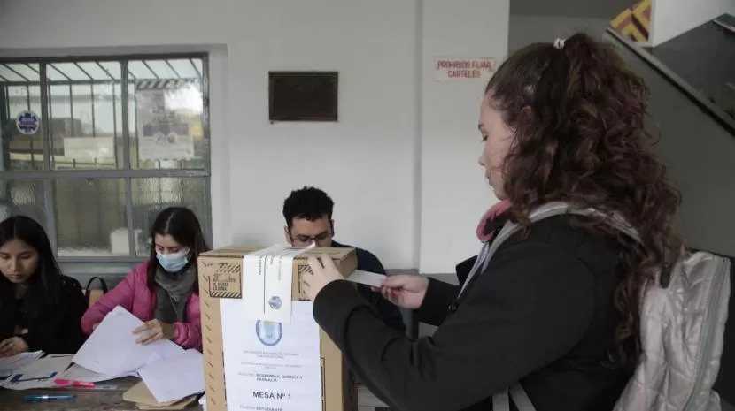 AUSENTISMO. Votó el 58% del padrón de estudiantes de la UNT. 