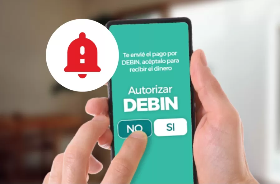 Debin, la nueva modalidad de estafas que pone en alerta a todos.