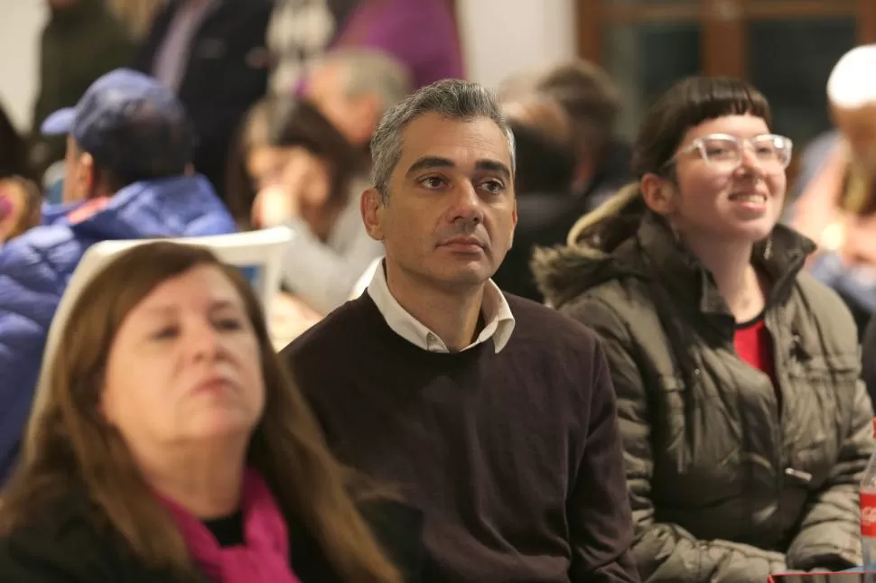 DEFINICIONES. Martín Correa pidió que el Estado financie la campaña. La Gaceta / Foto de Juan Pablo Sánchez Noli 