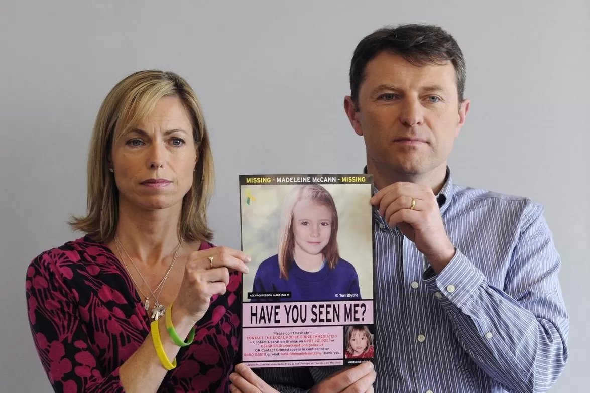 La mamá y el papá de Madeleine McCann