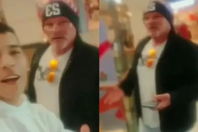 Video: Alfa de Gran Hermano se peleó con un fanático en un shopping