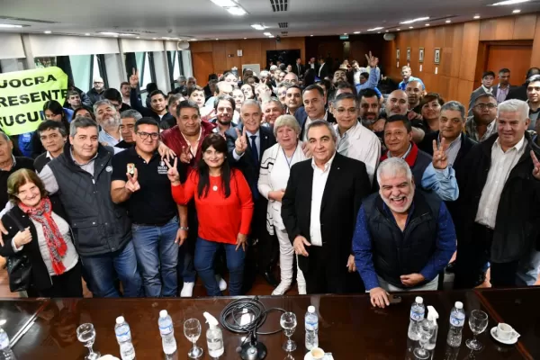La CGT delegación Tucumán brindó su apoyo a Jaldo y su nueva fórmula