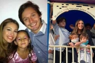 Pampita se emocionó en la inauguración de la plaza en homenaje a su hija: “Blanca con tu luz también jugamos”