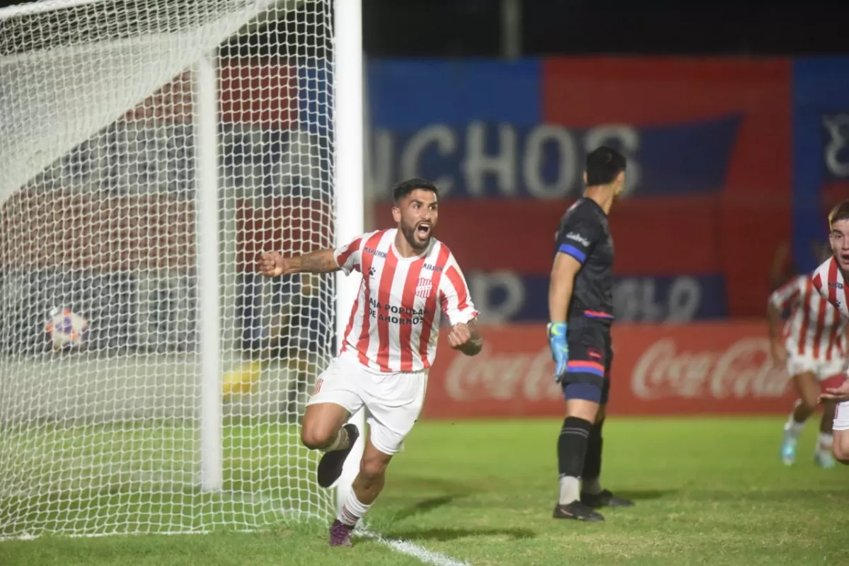 GOL Y FESTEJO PARA SAN MARTÍN. 