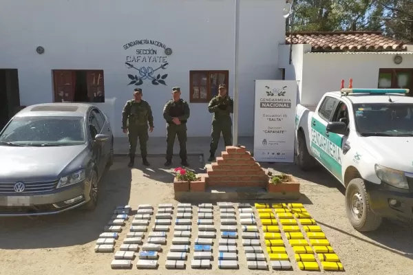 Secuestran más de 136 kilos de cocaína, en el sur de Salta