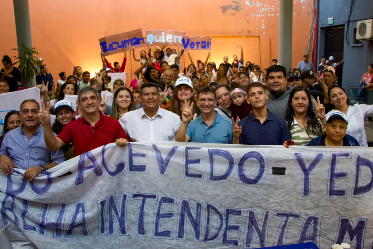 CANDIDATOS DEL FRENTE DE TODOS. Pablo y Gabriel Yedlin buscan una banca en la Legislatura por la lista oficial. Foto de Twitter