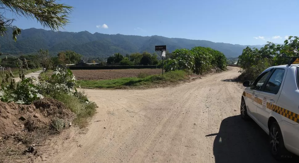 EL LUGAR DEL ATAQUE. La víctima fue abordada y golpeada por el detenido en Las Garzas y Camino de Sirga. LA GACETA / FOTO DE JOSé NUNO